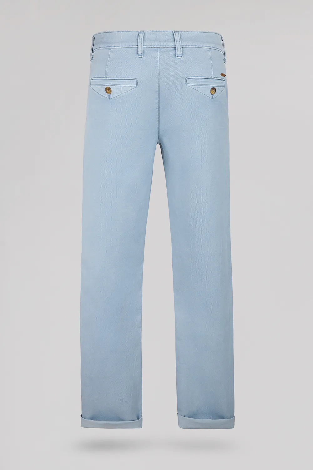 Teddy Smith Pallas Chino pantaloni slim uomo blu grigio