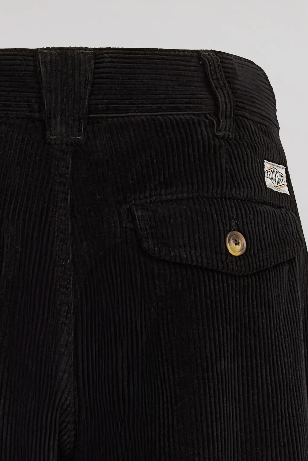 Teddy Smith P-Eddy Baggy Jr chino velluto nero