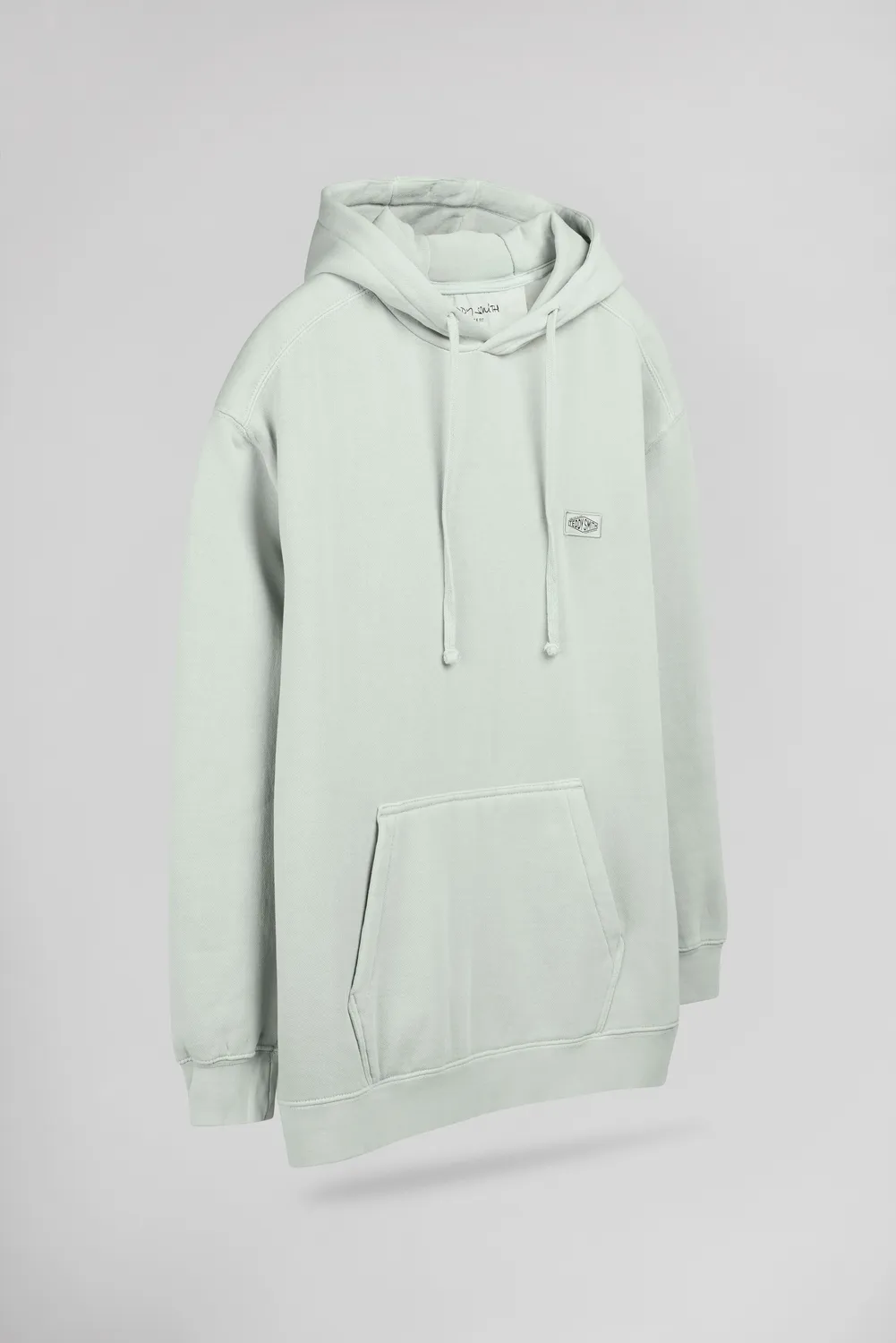 Teddy Smith S-Nateo Hoody felpa cappuccio salvia fleece uomo