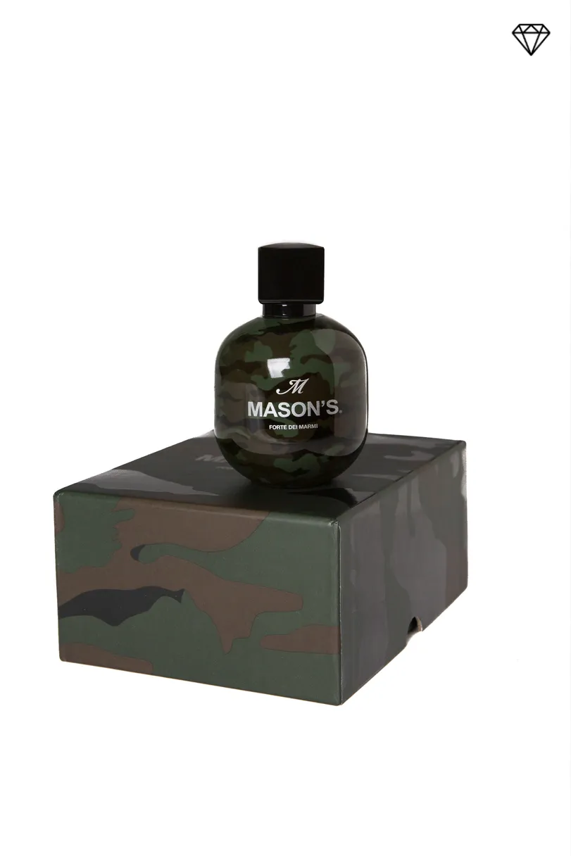 Mason's Green Camou profumo unisex legnoso 100ml ambra