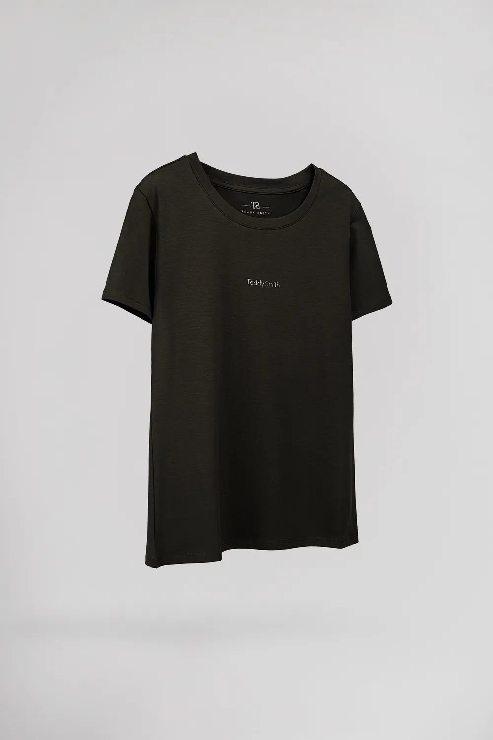 Teddy Smith T-Ribelle maglietta donna nero cotone