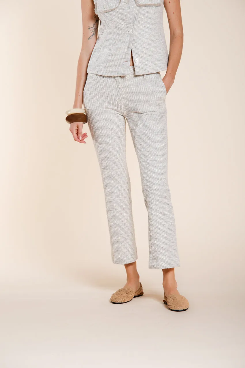 Mason's New York Trumpet chino donna panna slim jersey