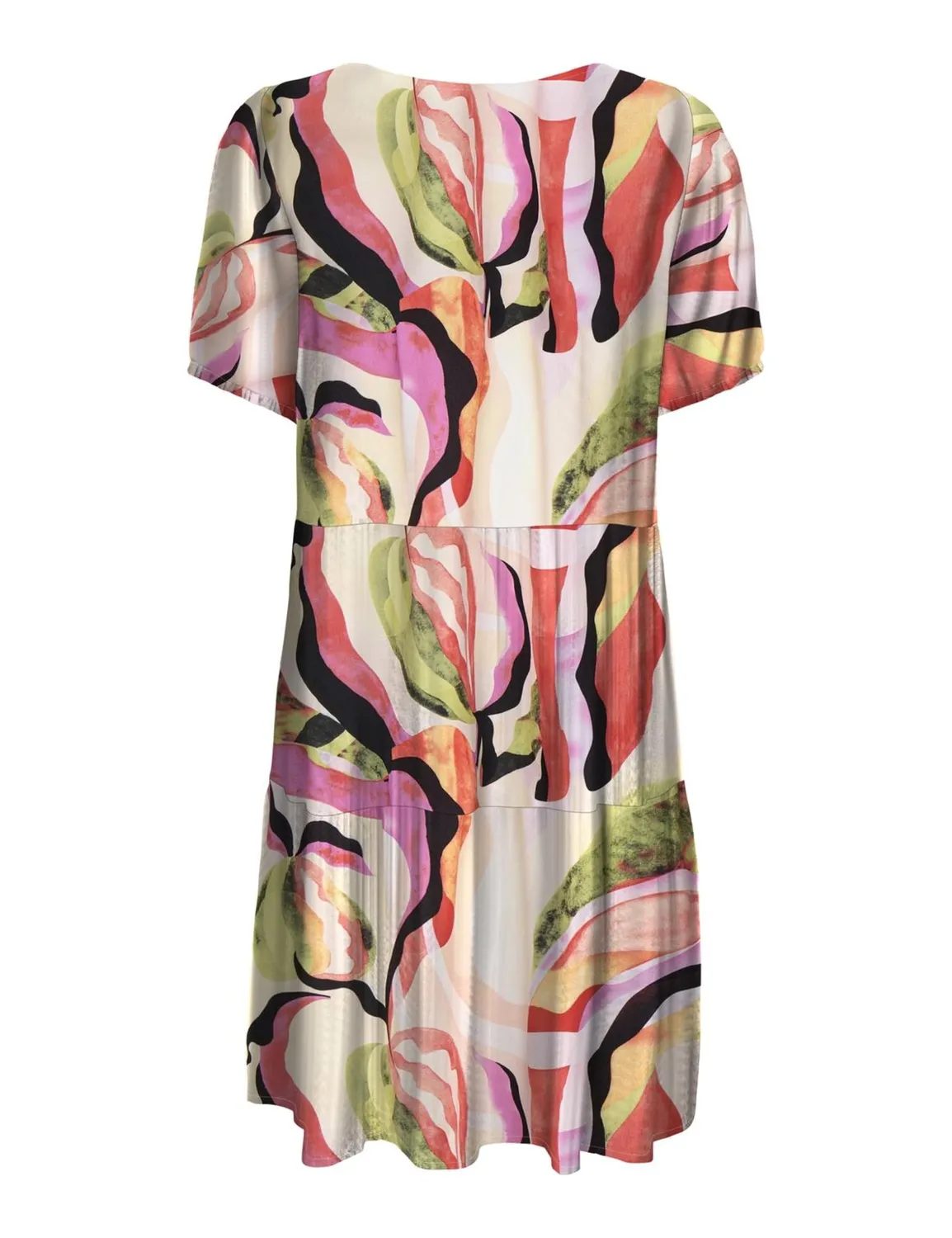 ONLY Onlnova Thea vestito donna fantasia manica corta