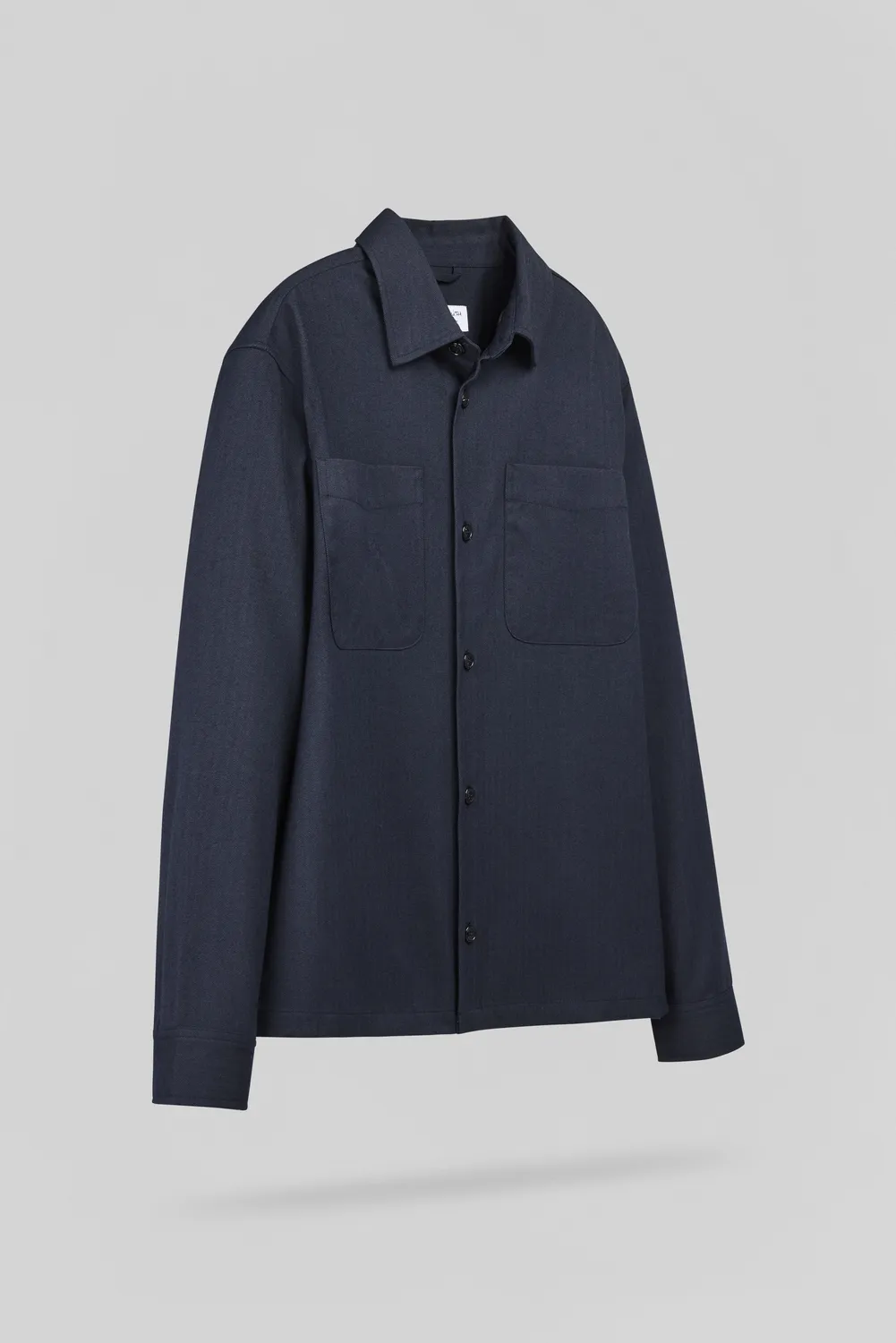 Teddy Smith C-Felix ML Dark Navy camicia blu uomo