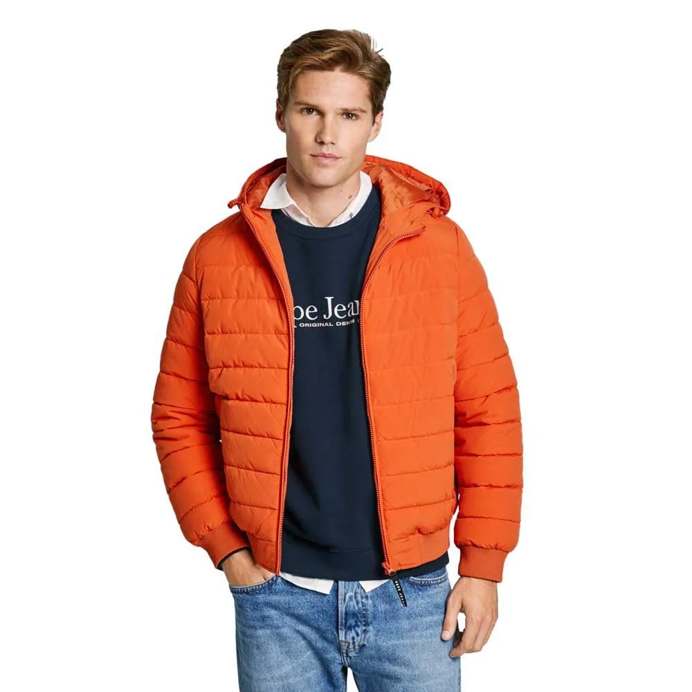 Pepe Jeans Tomek Giacca Uomo Piumino con Cappuccio Nero