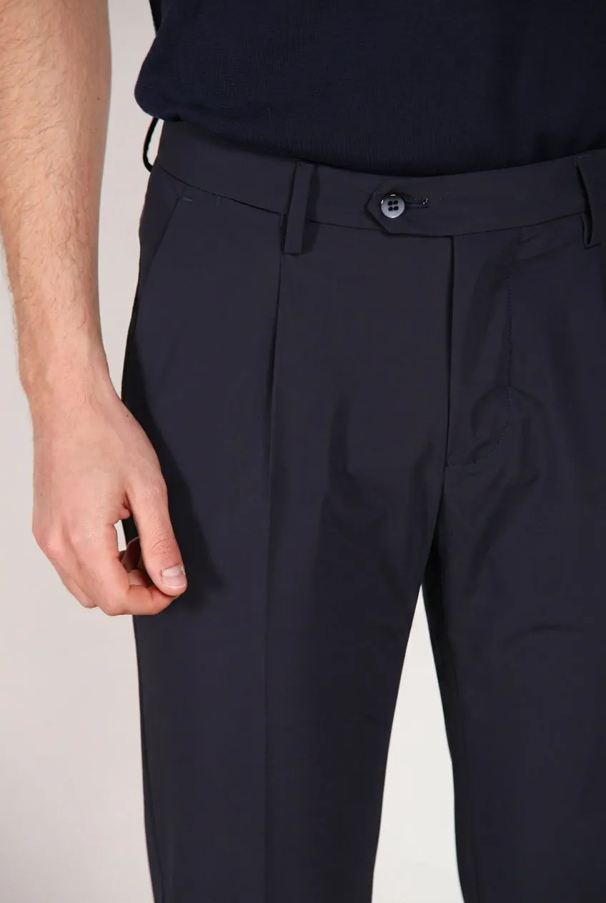 Mason's Torino 1 Pinces Dynamic chino jogger uomo blu navy
