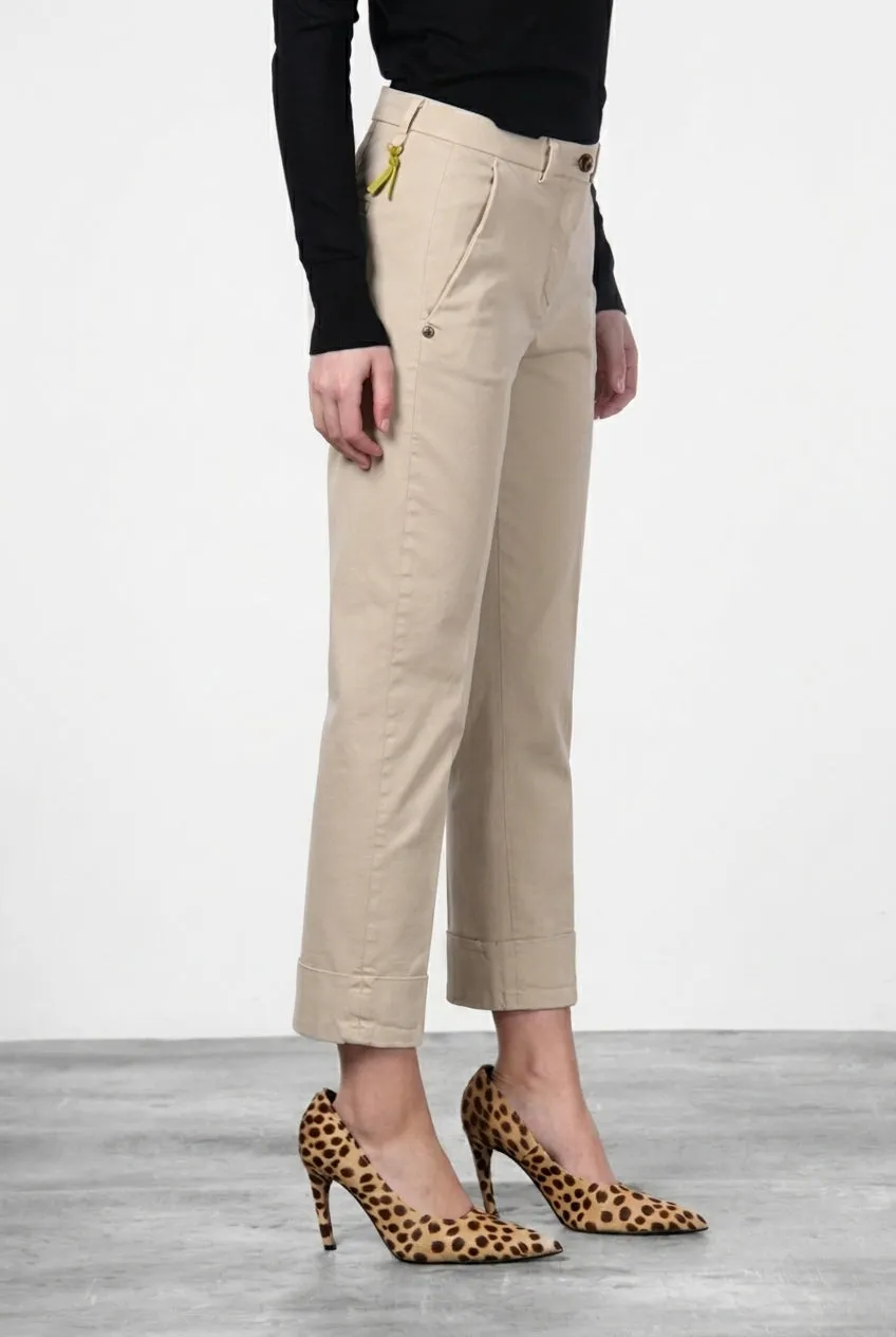 Mason's New York Carrot pantalone chino latte raso carrot