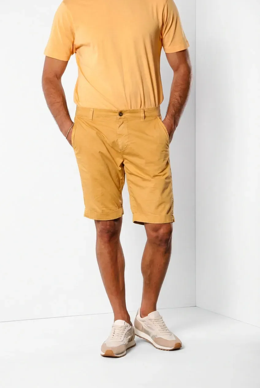 Mason's John Coolkhinos bermuda chino giallo stretch