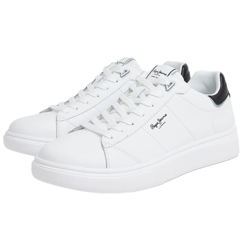 Pepe Jeans Eaton Basic Sneaker Uomo Bianca 40