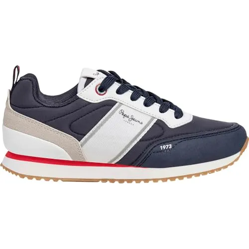 Pepe Jeans Dublin Sport B sneakers bimbo navy 32.5 EU gomma