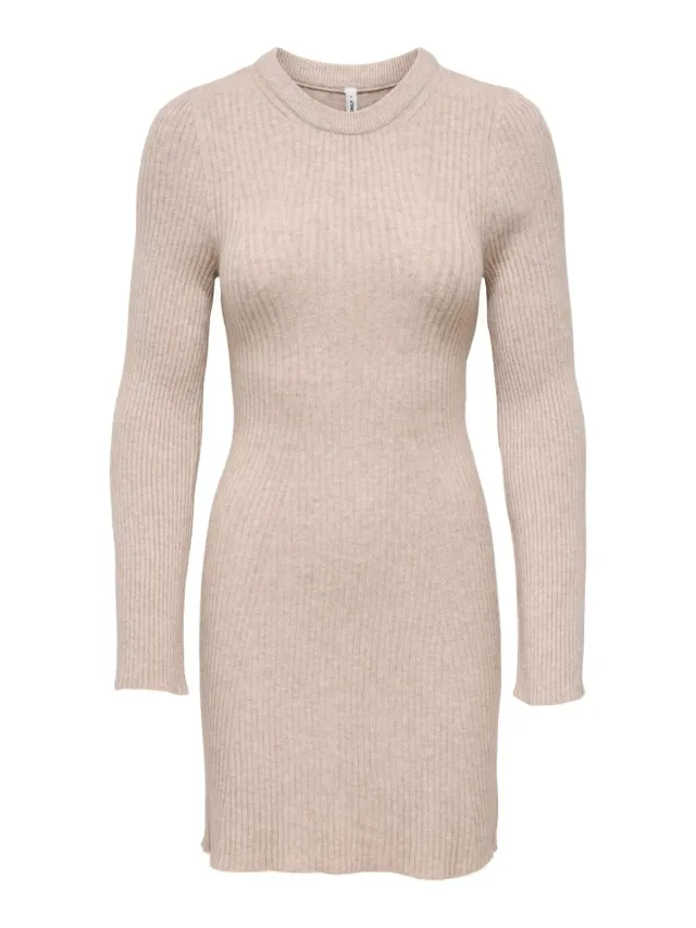 ONLY Onlmonica vestito corto meringa moka taglia M