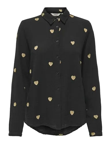 ONLY Onlnoella Mia camicia manica lunga L