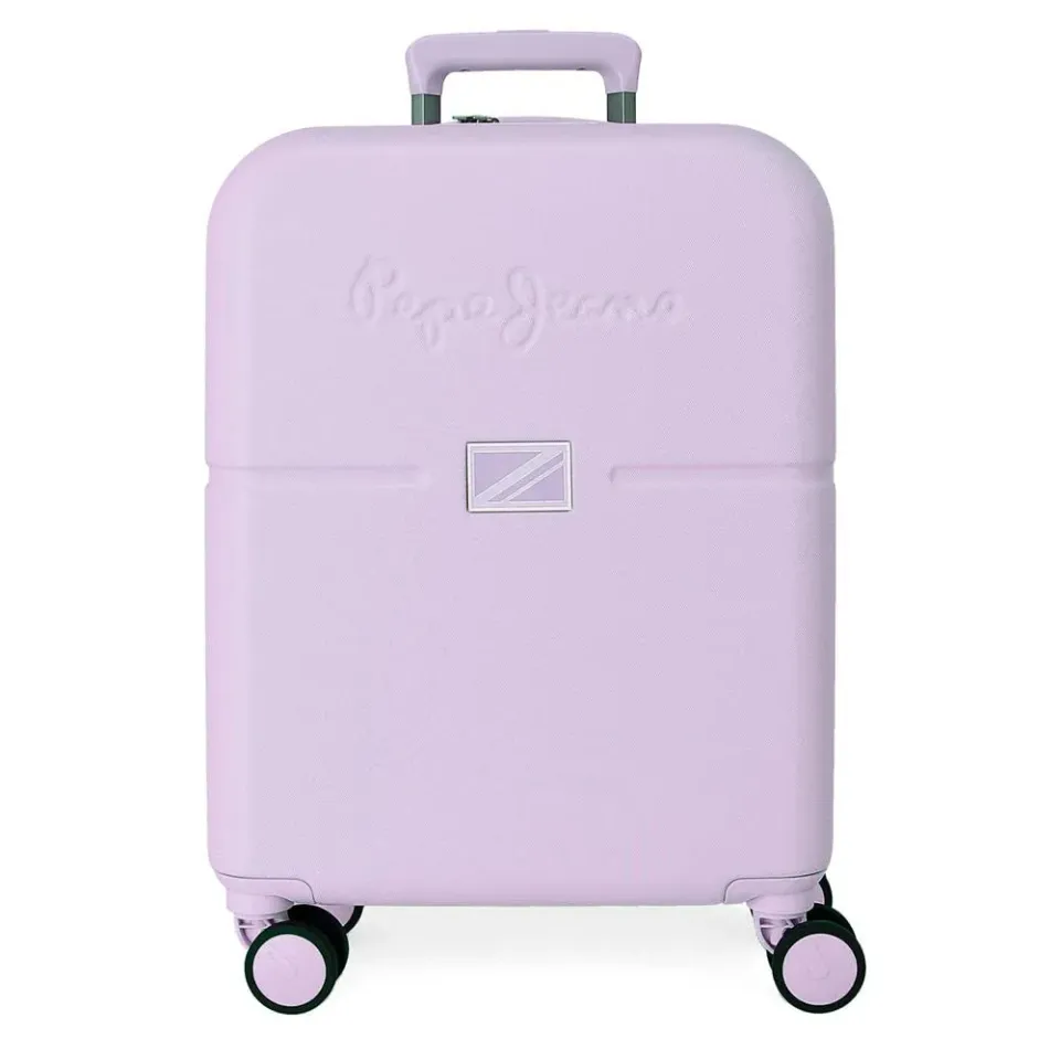 Pepe Jeans Accent Viola trolley cabina 37L espandibile rigido