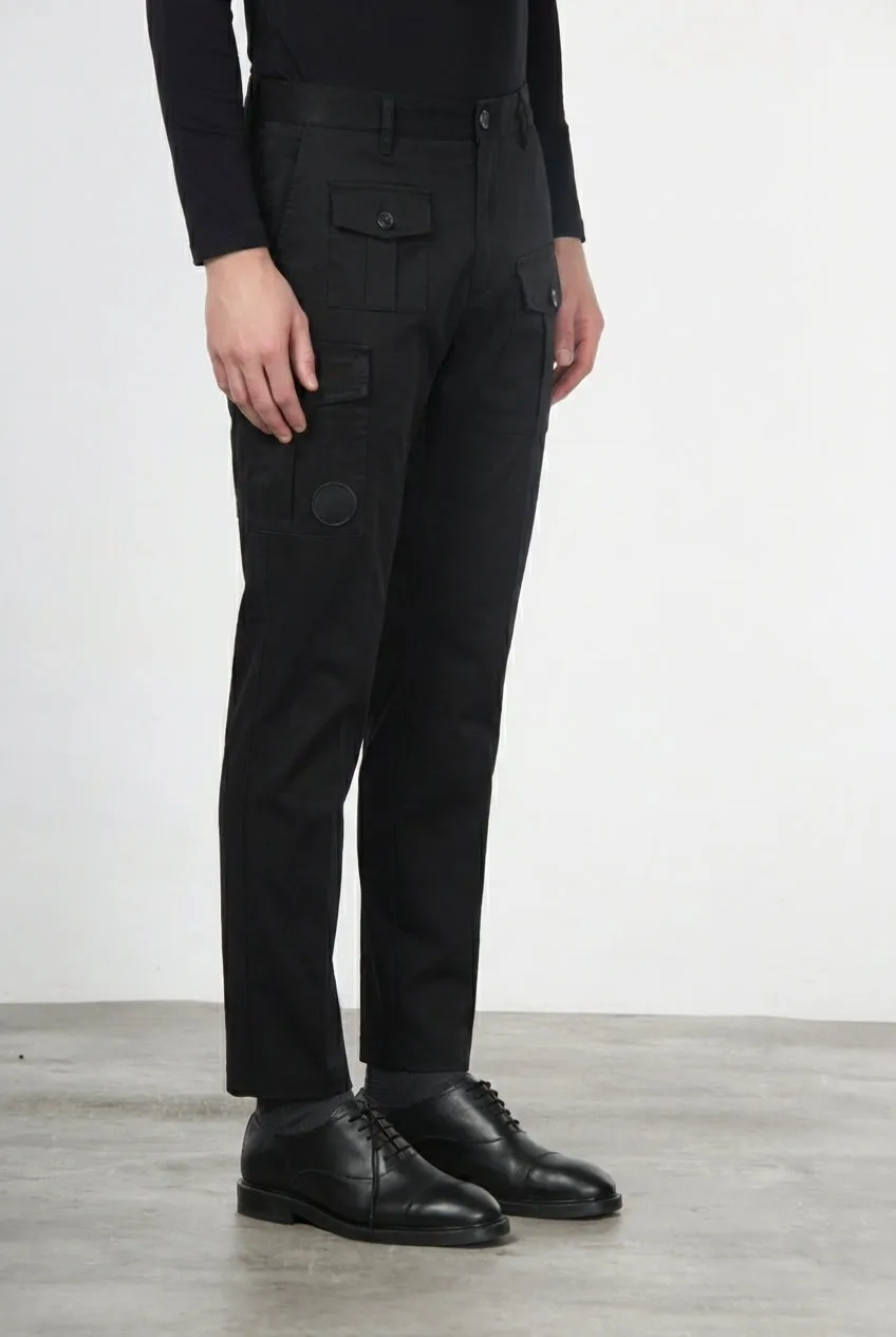 Mason's George Coolpocket cargo uomo nero carrot fit