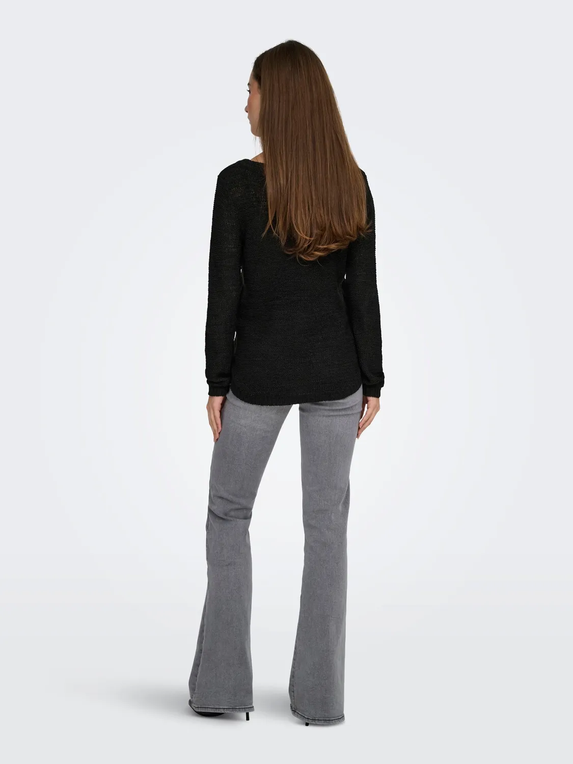 ONLY Ongeena pullover girocollo nero regular fit
