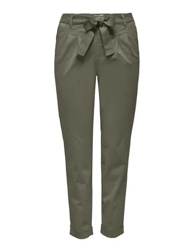 ONLY Onlrita-Evelyn MW Belt pantaloni larghi blu marine