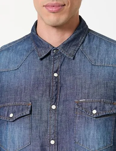 Pepe Jeans Denim Regular camicia uomo taglia L