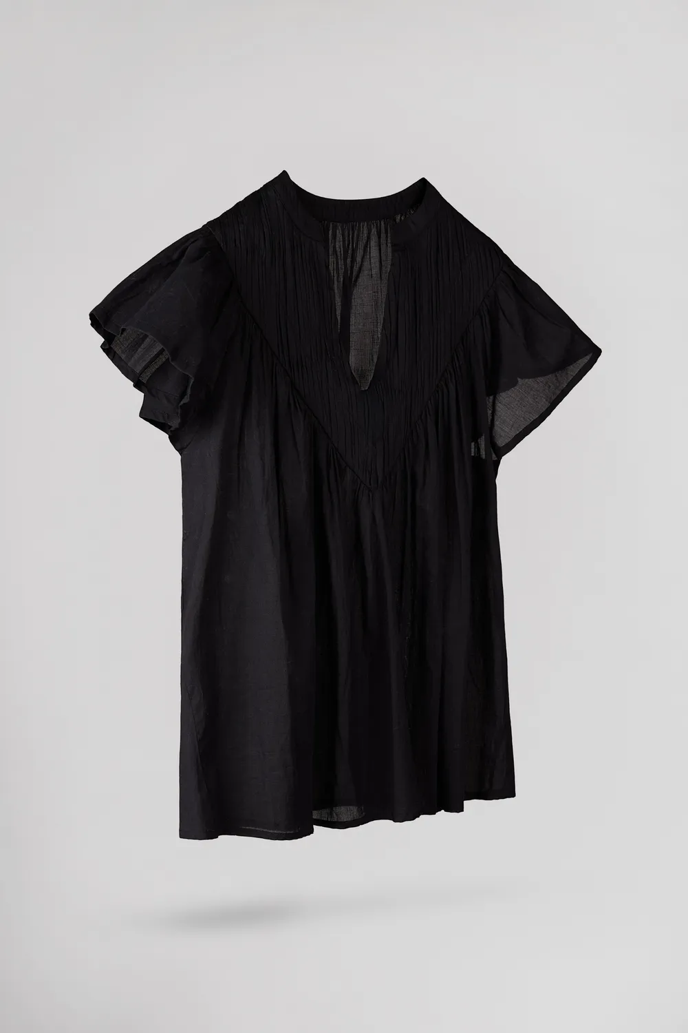 Teddy Smith T-Amanda Top Nero Cotone Donna