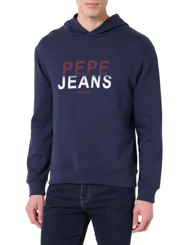Pepe Jeans Seasonal Logo III felpa uomo girocollo L
