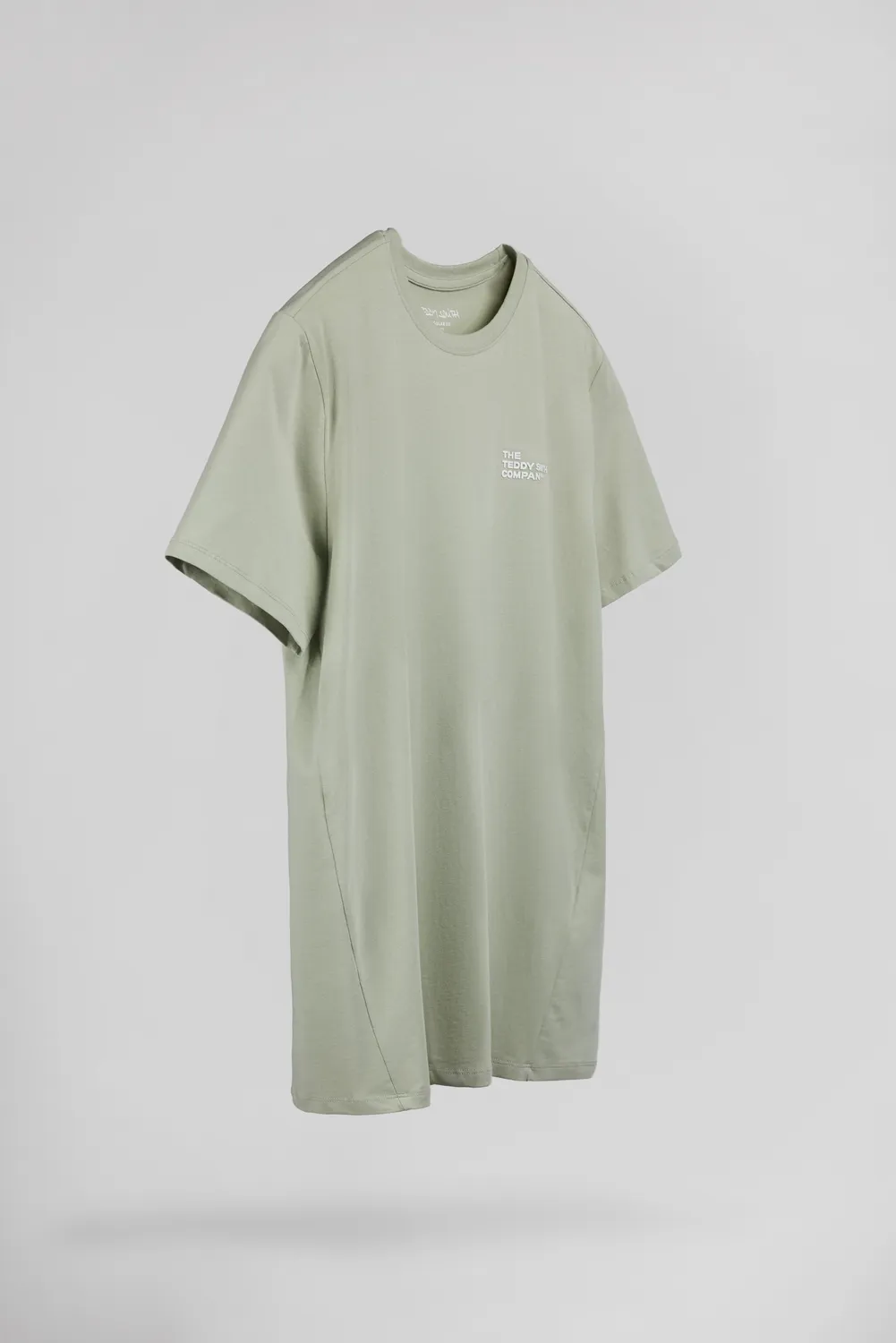 Teddy Smith T-Company t-shirt verde salvia uomo cotone