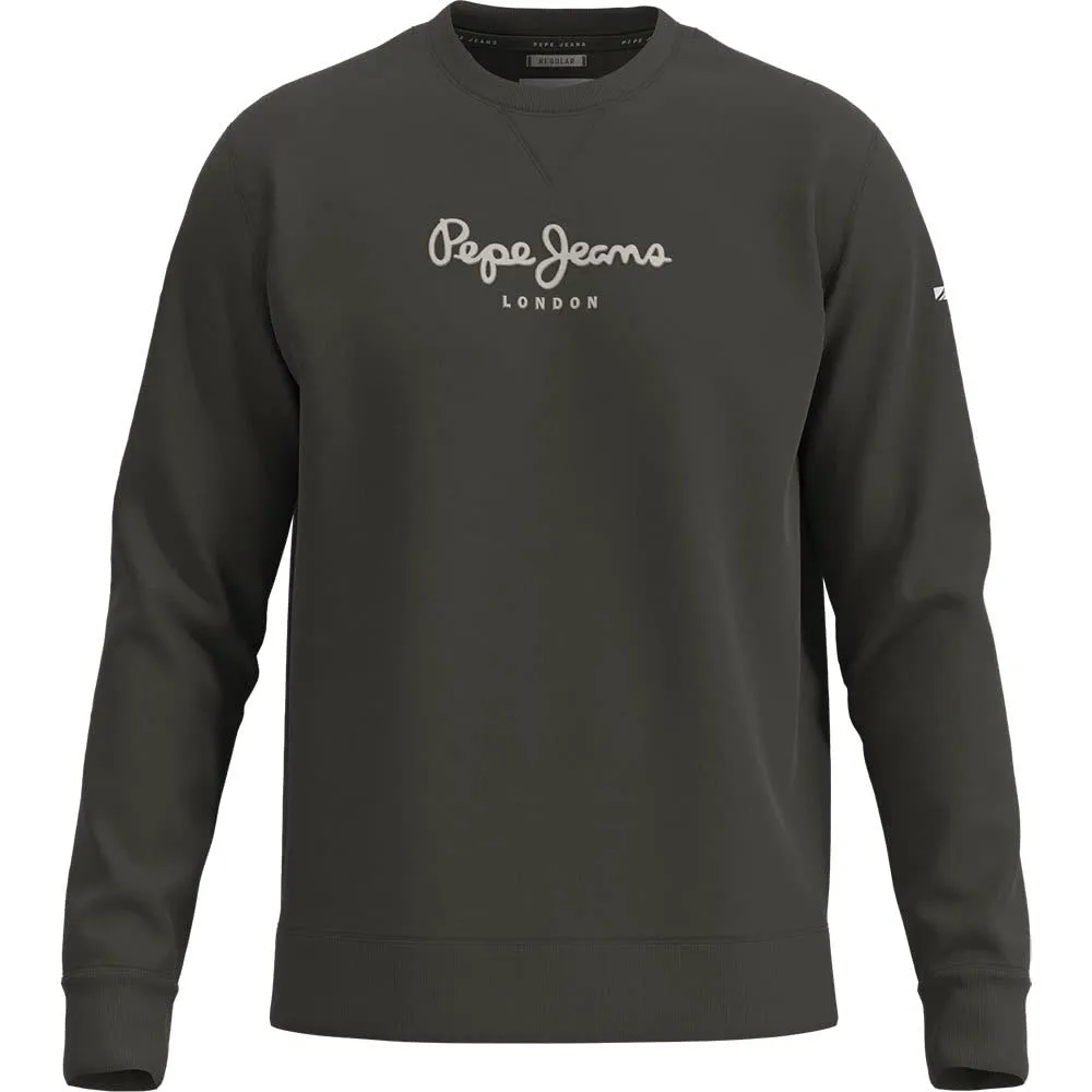 Pepe Jeans London Edward Crew Felpa Uomo Girocollo Logo