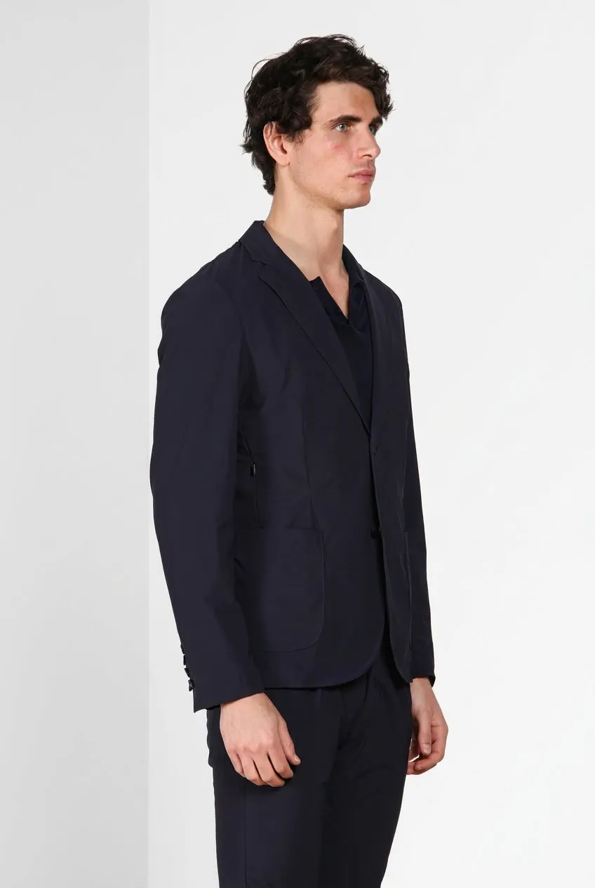 Mason's Da Vinci Tech Dynamic Blazer Uomo Blu Navy Tecnico
