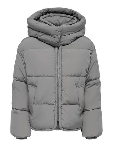 ONLY Onlcornelia Puffer Piumino Donna Leggero Nero