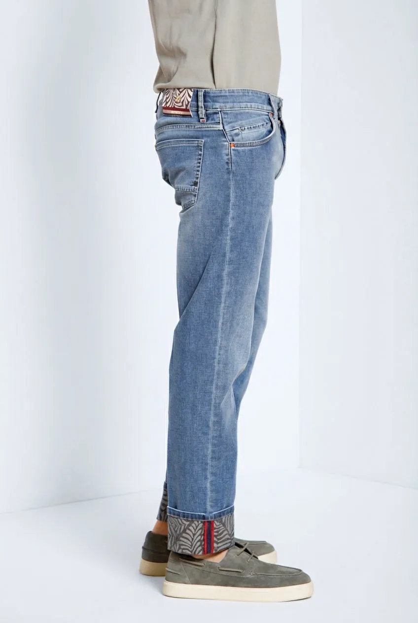 Mason's Harris Regular jeans 5 tasche uomo blu navy