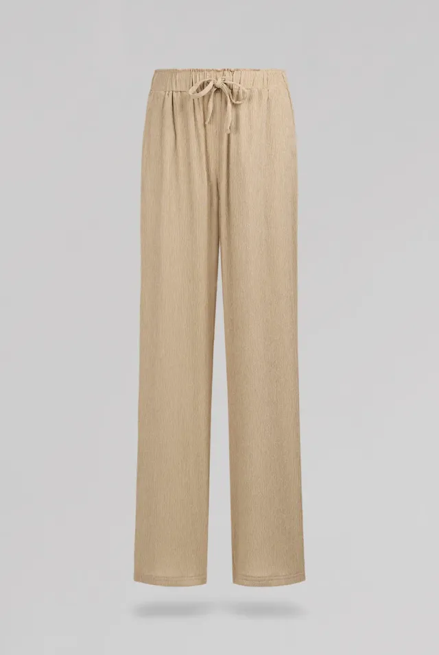 Teddy Smith P-Lynet pantalone donna beige fluido