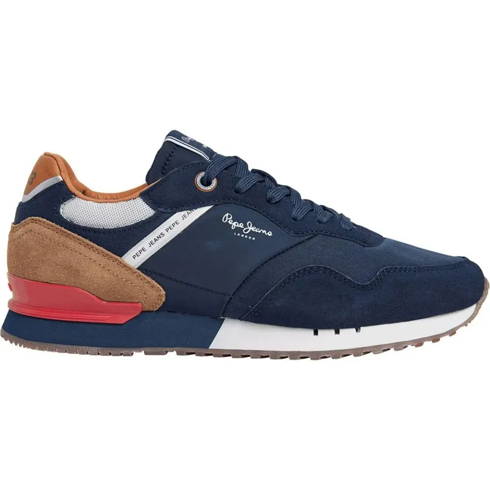 Pepe Jeans London Brand M sneaker uomo pelle EVA retro