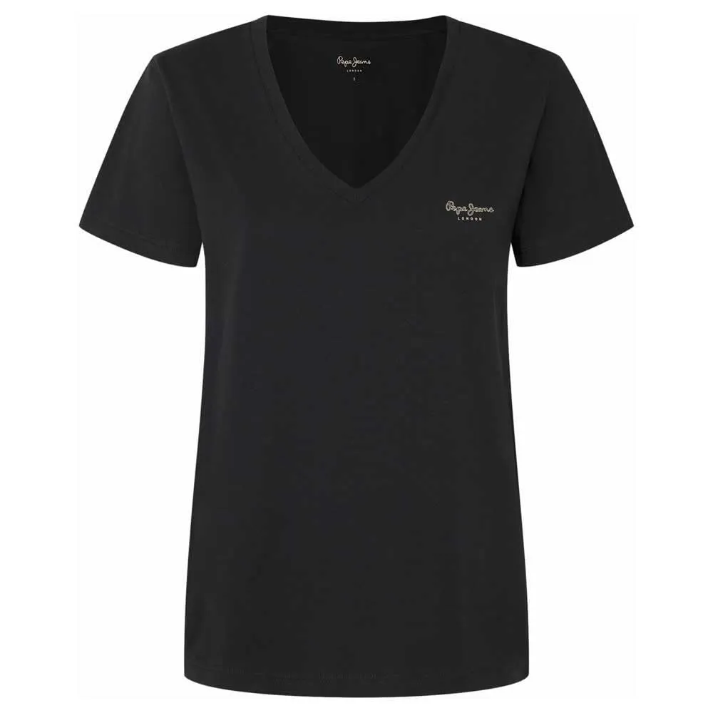 Pepe Jeans Fiore T-Shirt Donna Scollo V
