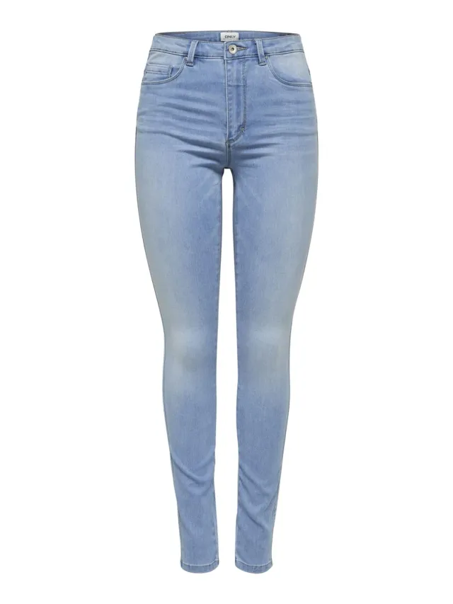 ONLY Onlroyal jeans skinny donna vita alta