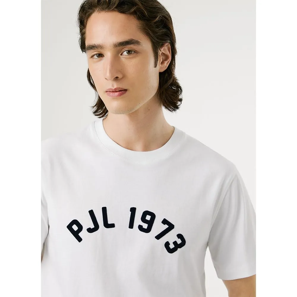 Pepe Jeans Maverick Tee T-Shirt Uomo M Bianca Cotone
