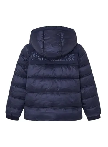 Pepe Jeans Odonis Piumino Bambino 10 Anni con Cappuccio