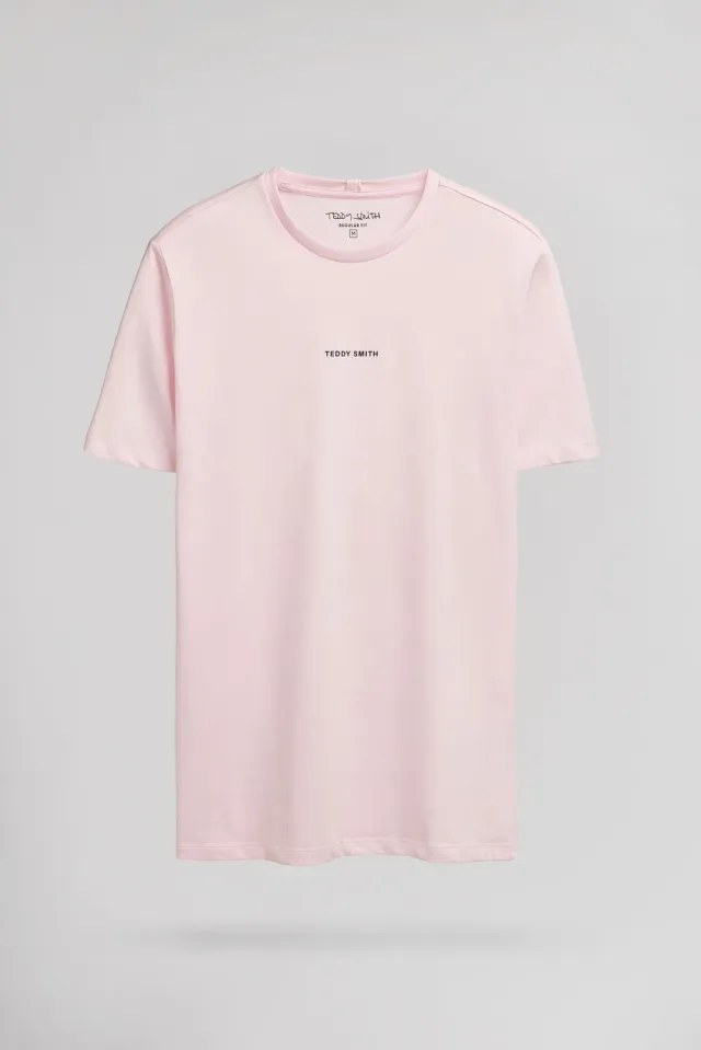 Teddy Smith T-Soy 2 t-shirt uomo rosa pink shirt cotone