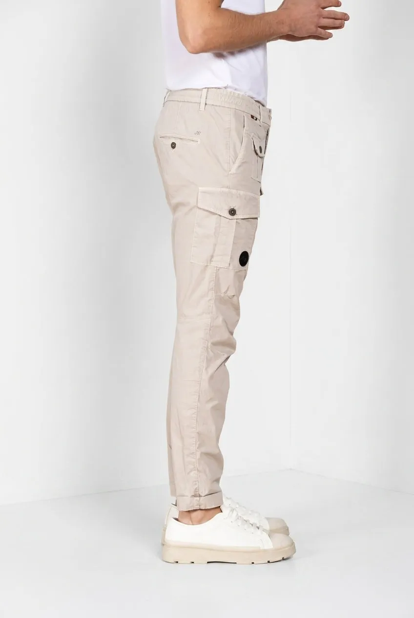 Mason's George Coolpocket cargo uomo beige carrot
