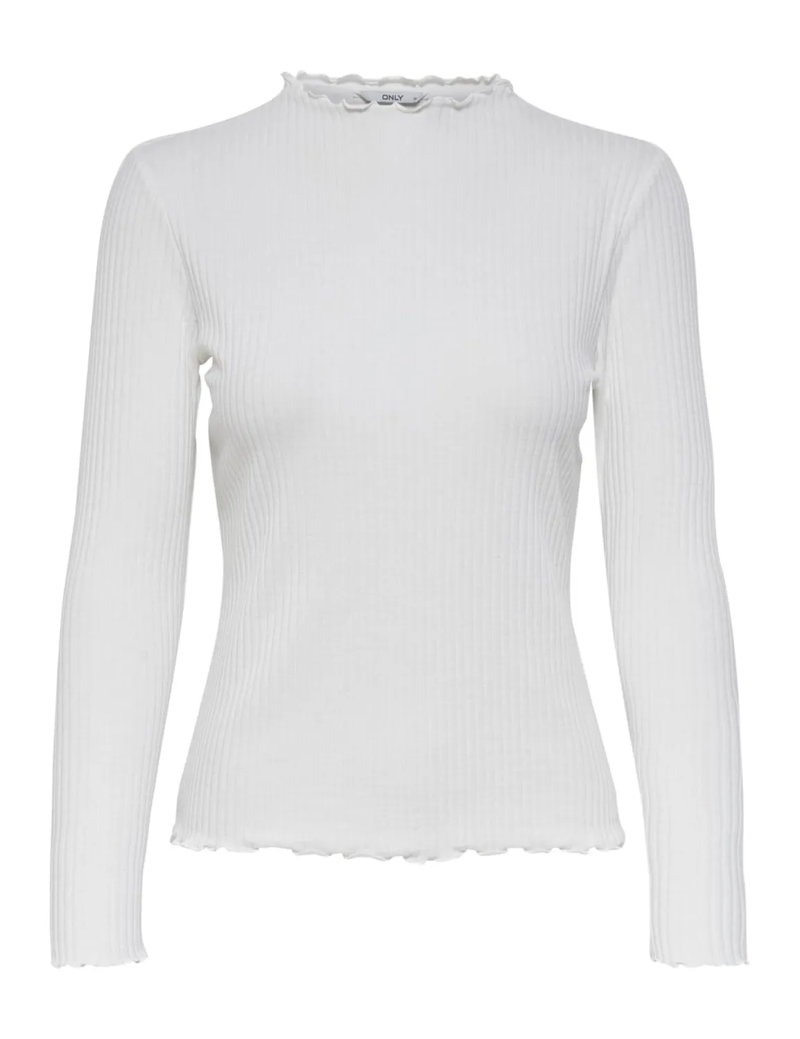 ONLY Onlemma maglietta maniche lunghe collo alto jersey