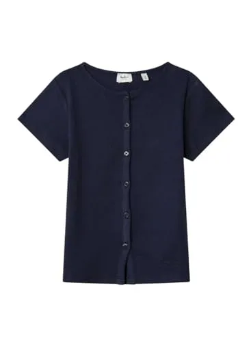 Pepe Jeans Angy T-Shirt Ragazza Costine Abbottonata