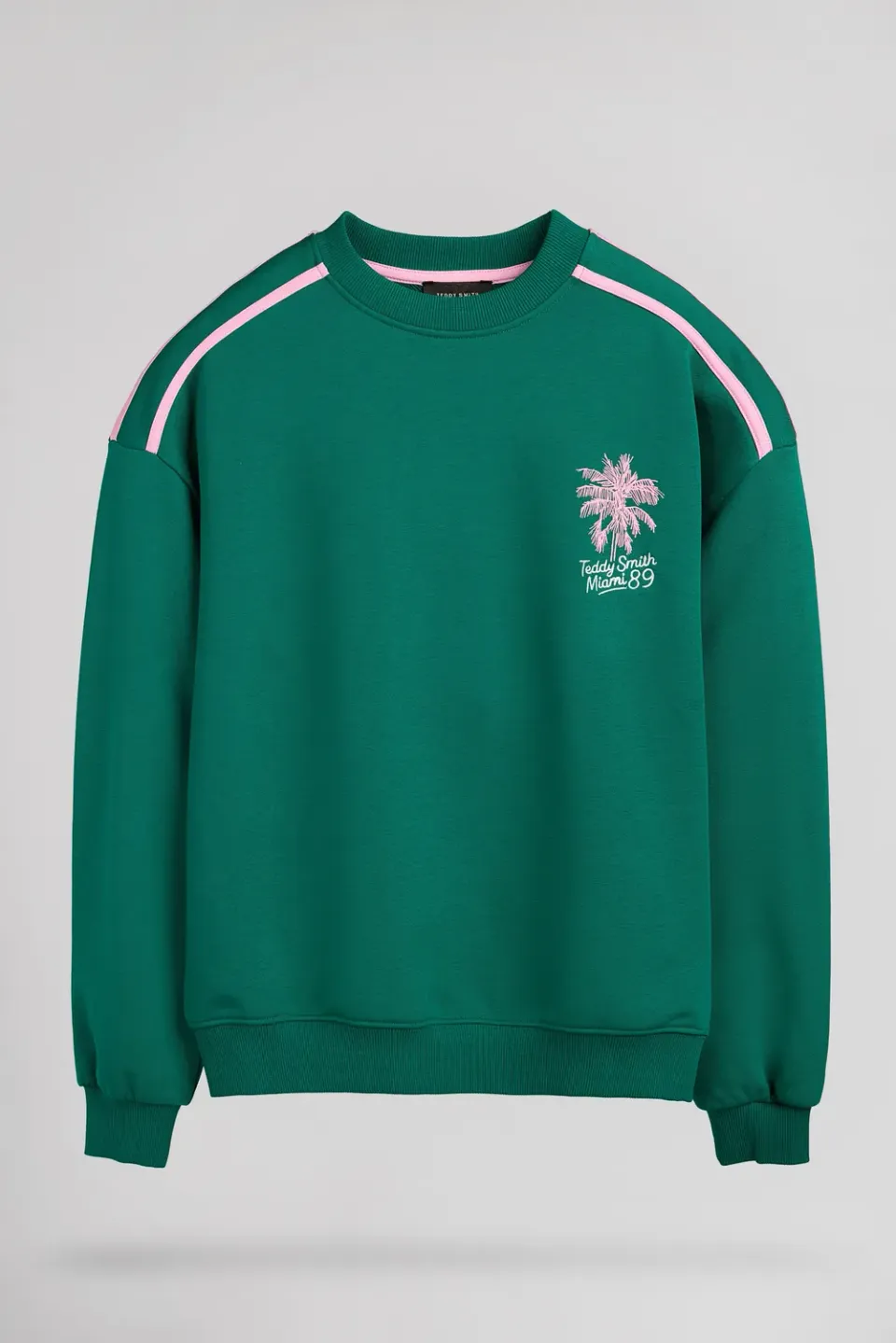 Teddy Smith S-Oria JR felpa forest green
