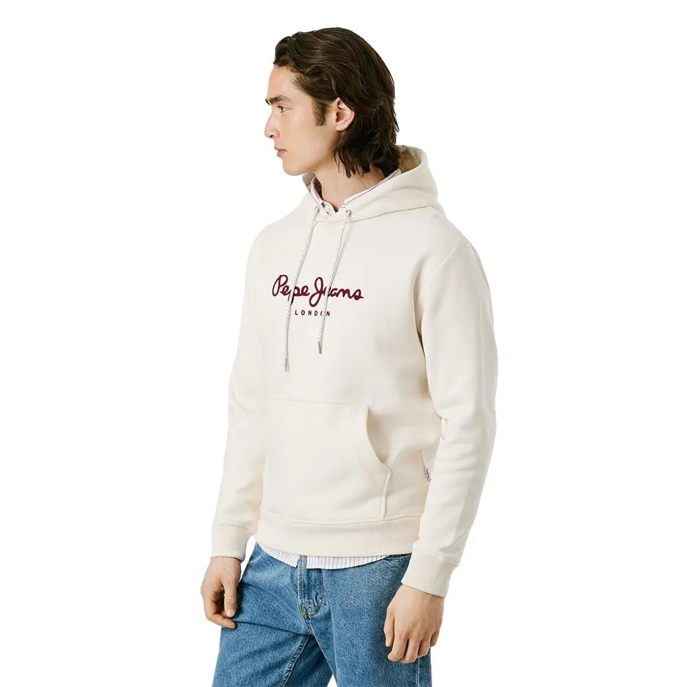 Pepe Jeans Macbeth felpa uomo cappuccio taglia M beige