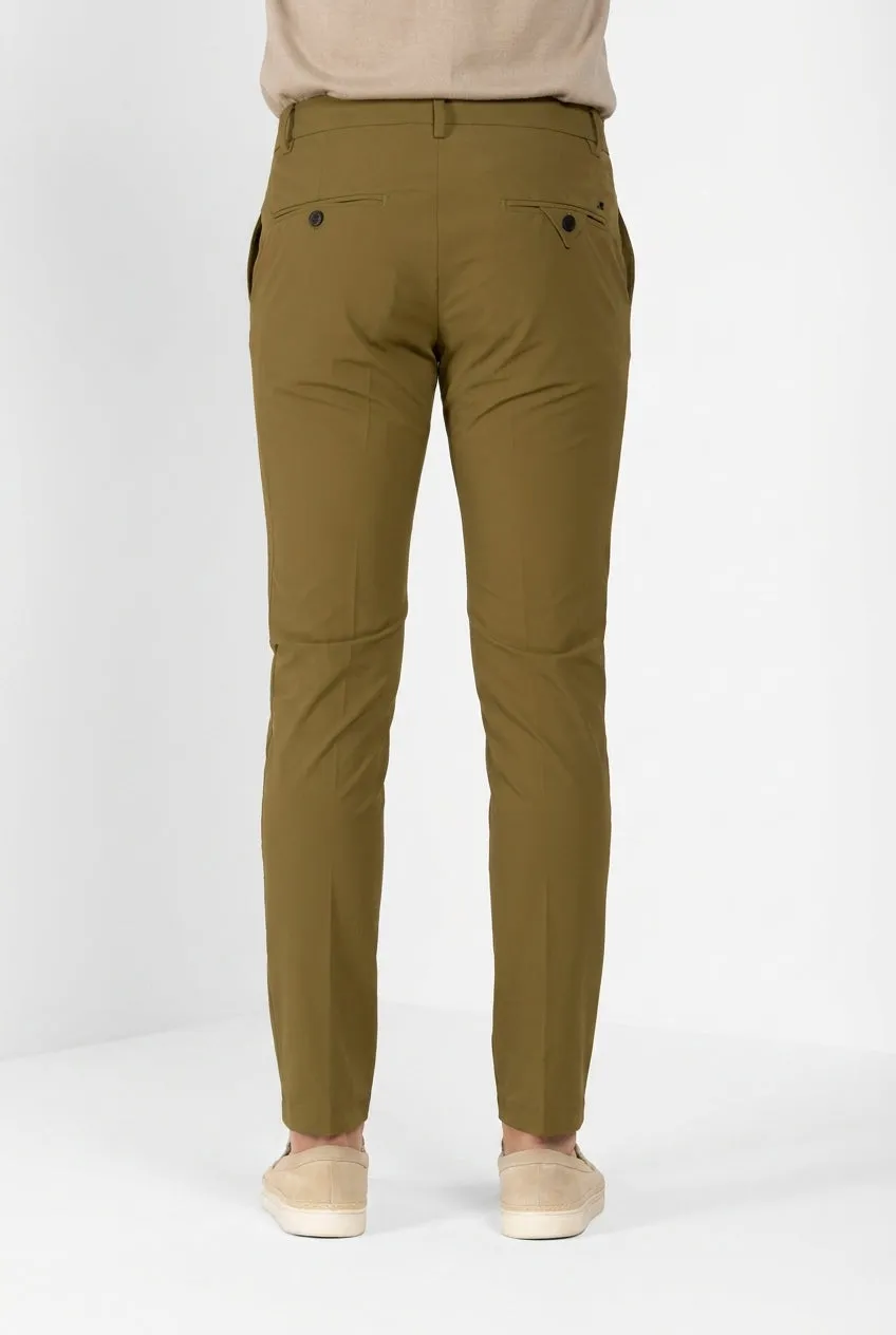 Mason's Milano Dynamic Chino Verde Militare Tecnico