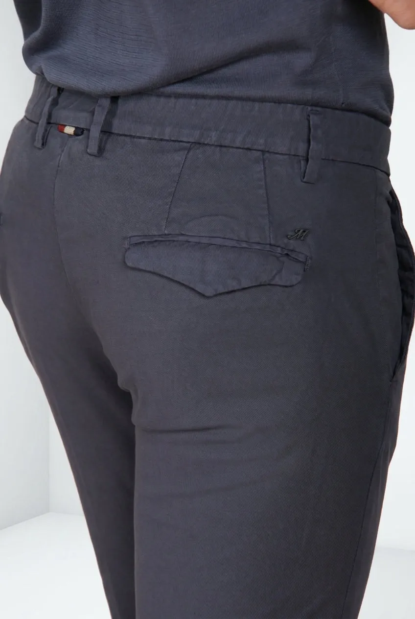 Mason's Torino City Icon Flex Chino Uomo Slim Carta da Zucchero