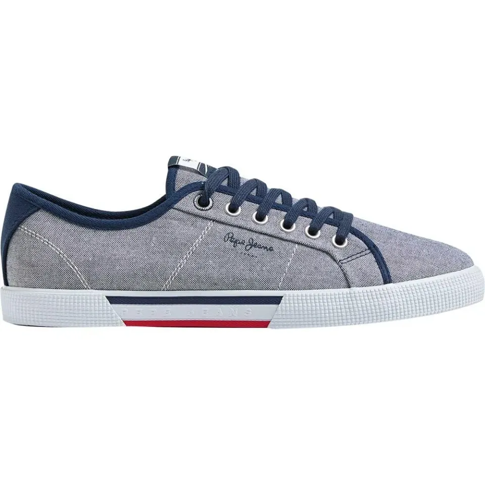 Pepe Jeans Brady sneakers blu 43 EU tela