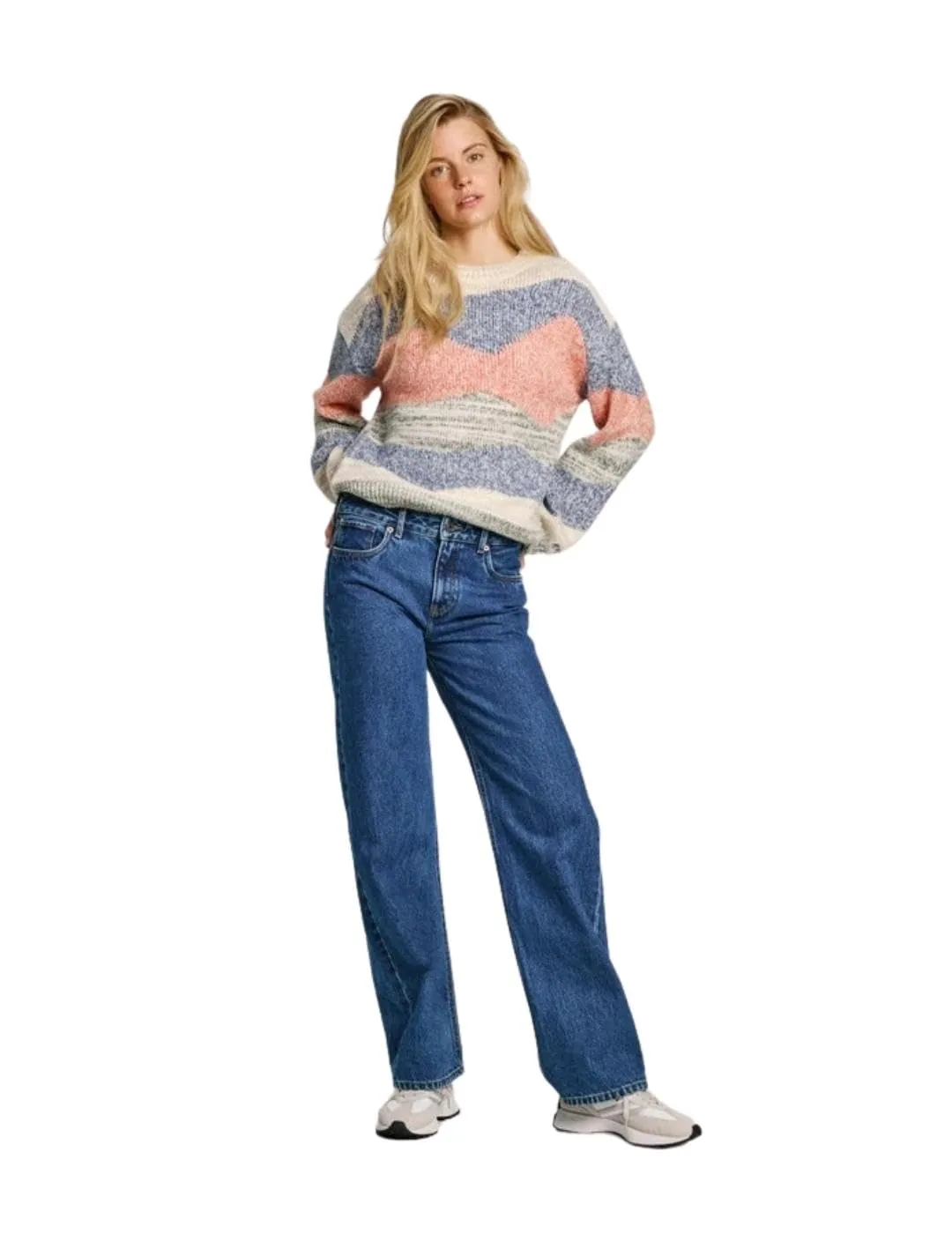Pepe Jeans Harriet felpa donna cappuccio nera logo