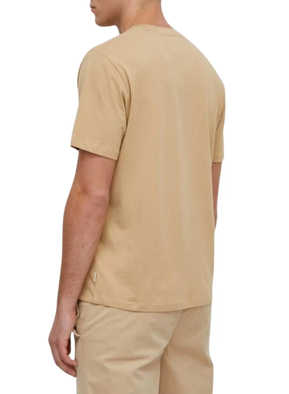 Pepe Jeans Chris t-shirt uomo beige cotone