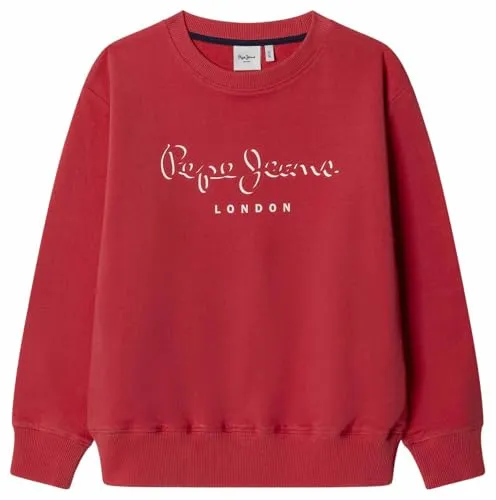 Pepe Jeans Michael Crew felpa ragazzo girocollo logo