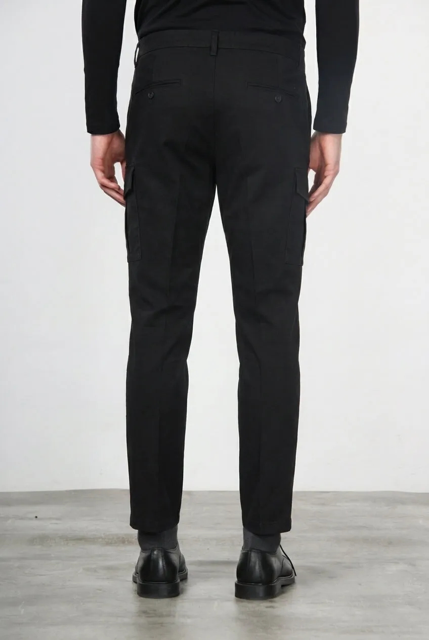 Mason's George Coolpocket cargo uomo nero carrot fit