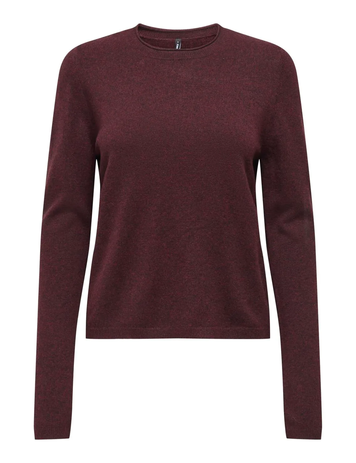 ONLY Onlloyal LS Oneck maglia marrone torta cioccolato