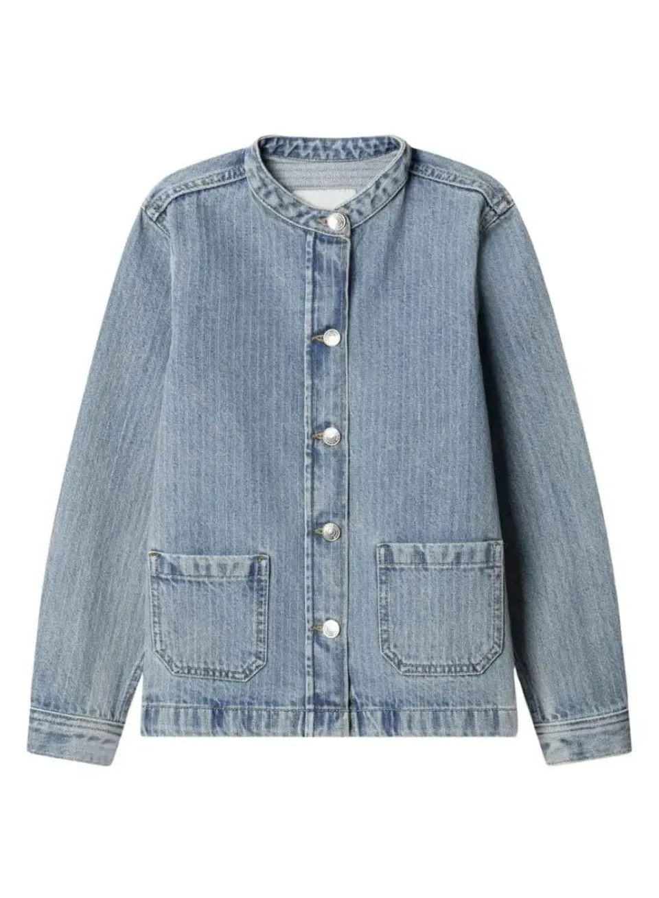 Pepe Jeans Shelly giacca denim bambina 16 anni stile Mao