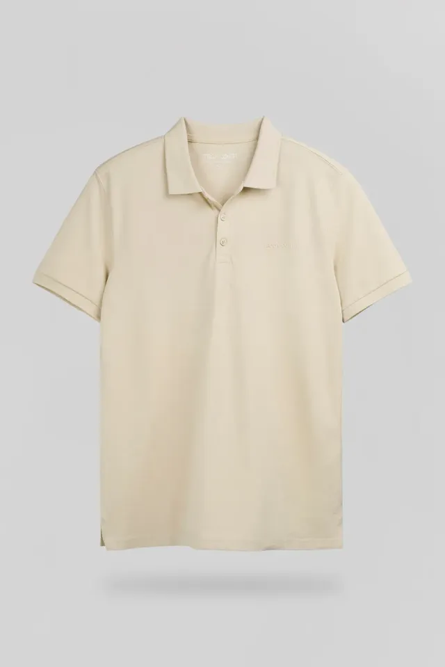 Teddy Smith P-Alban MC polo grigio greige uomo